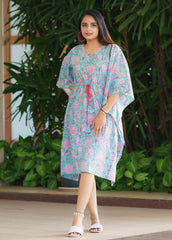 Baby Blue Kaftan