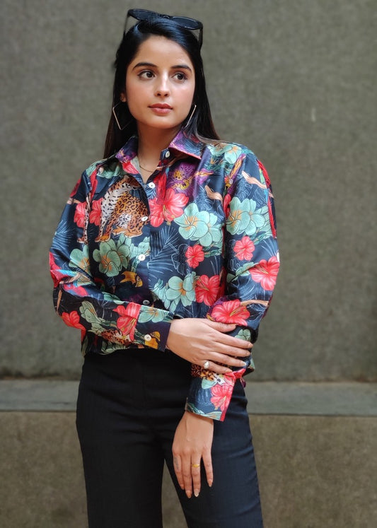 Jungle  Print Shirt