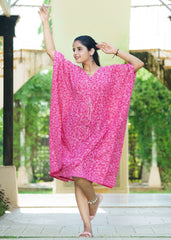 Pretty Pink Kaftan