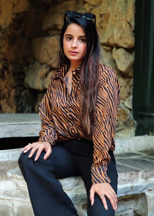 Tiger Print Shirt