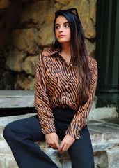 Tiger Print Shirt