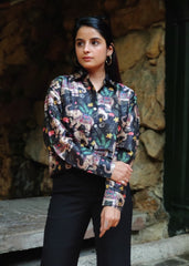 Elephant Silk Shirt