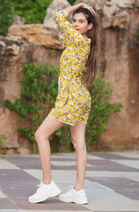 Yellow Bloom Jumpsuit