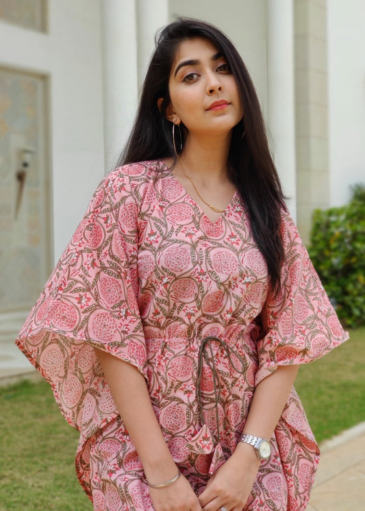 Pink Orchid Kaftan