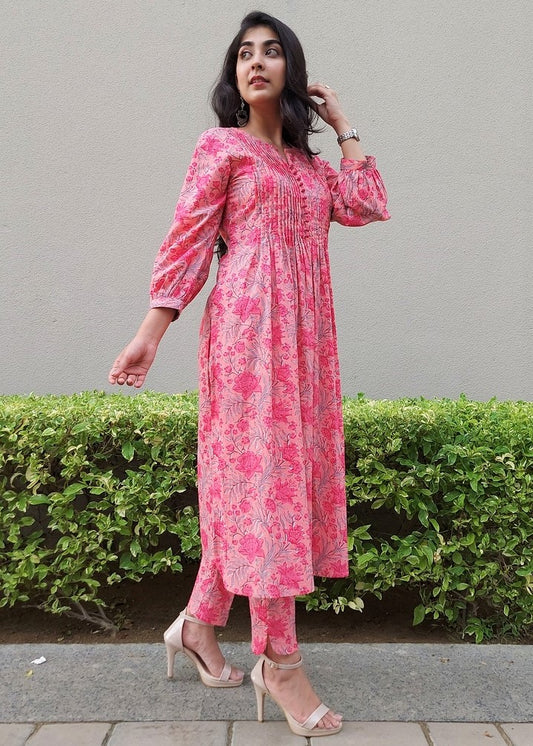 Pink Sapphire Kurta Set