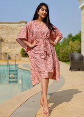 Pink Orchid Kaftan