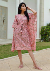 Pink Orchid Kaftan