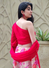 Crimson Lehenga Set