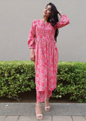 Pink Sapphire Kurta Set